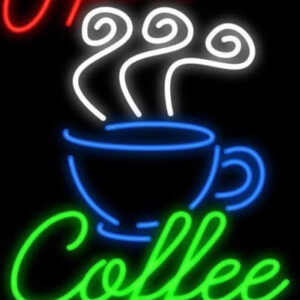 Cafe Led Neon Tabela