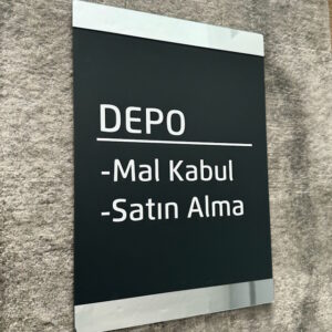 Depo Kapı İsimliği