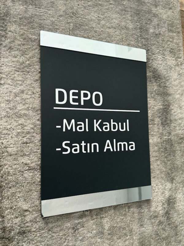 Depo Kapı İsimliği